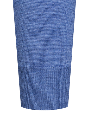 Поло на пугов., однотон., дл/рук. (044, Голубой, 48 - S)