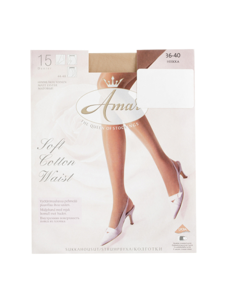 Колготки, Soft Coton, 15 den (0427, Телесный, 36-40, 15 den)