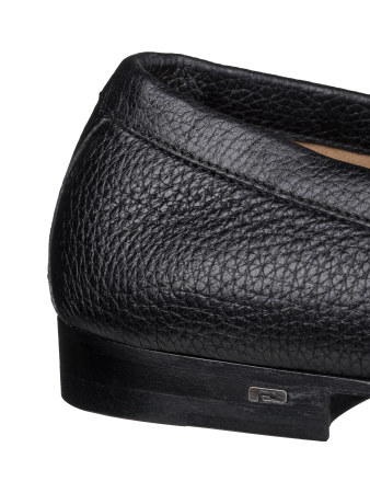 Мокасины, Pakerson (999, Черный, 45, 100% кожа, 100% кожа олень)