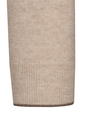 Джемпер, стойка ворот, на молнии, длин. рукав, в полоску (0001, Коричневый, 58 - 3XL     )