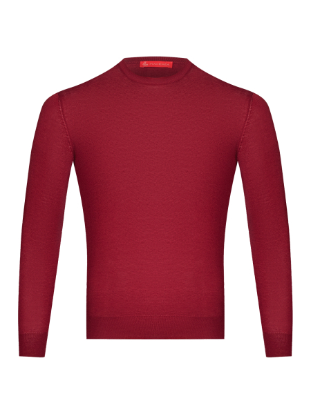 Джемпер, круглый ворот, длин. рукав (4279, Красный, 46 - XS     )
