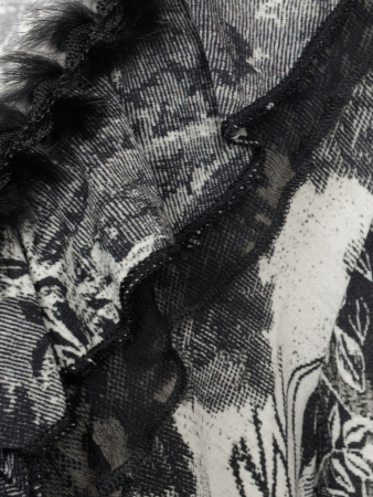 Трикотаж, Stizzolli (501, Черный/Серый, 50)