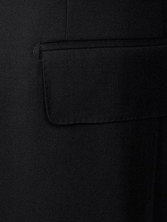 Костюм, Ravazzolo, средне-притал, однотон., 2 пугов. (75110, Черный, 50, R)