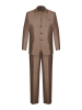 Костюм, EM, классика, в полоску, 3пуг., 1шл. (E01, Песочный, 48, 4)