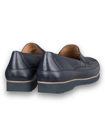 Лоферы, Pakerson (702, Индиго, 45, 100% кожа, 100% кожа олень)