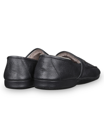 Мокасины, Pakerson (999, Черный, 42, 100% мутон, 100% кожа олень)