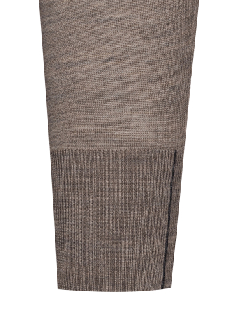 Поло, на пуговицах, дл/рукав (161, Темно-бежевый, 50)