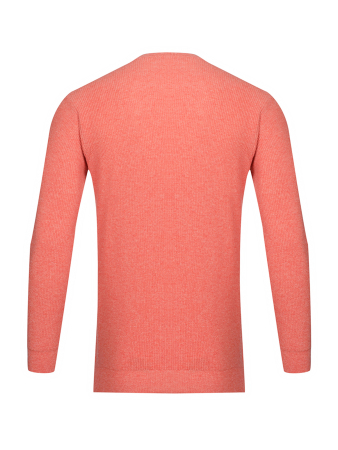 Джемпер, круглый ворот, длин. рукав (9668, Розовый, 60 - 4XL)