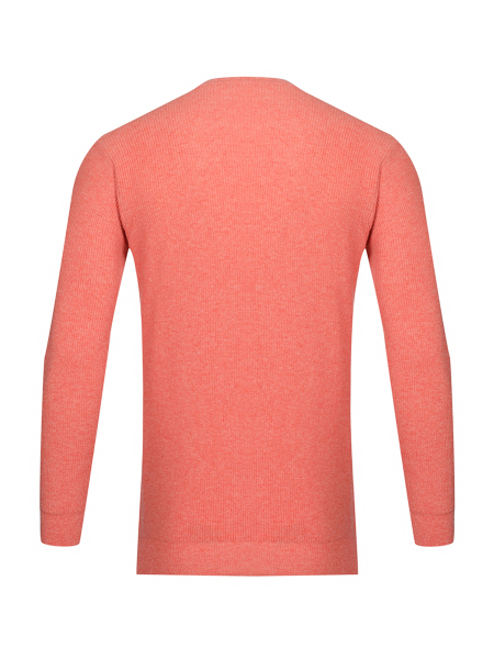 Джемпер, круглый ворот, длин. рукав (9668, Розовый, 56 - XXL)