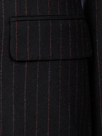 Жакет, U.S.Polo, в полоску (001, Черный, 44)