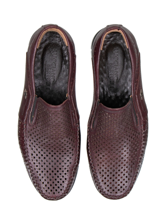 Мокасины (Бордовый, 41)