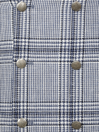 Жилет Е.М.,притален.,клетка (201, Син-серая клетка, 50, 6)