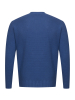 Джемпер, круглый ворот, длинный рукав, однотонный (080, Синий, 50)