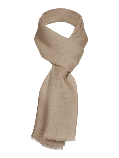 Шарф , Piacenza, однотон. (2, Бежевый, 200 х 75 см)