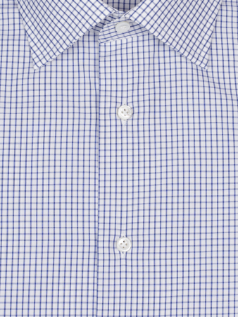 Сорочка NETTUNO, Ravazzolo, в клетку, длин. рукав (400, Синий, 44)