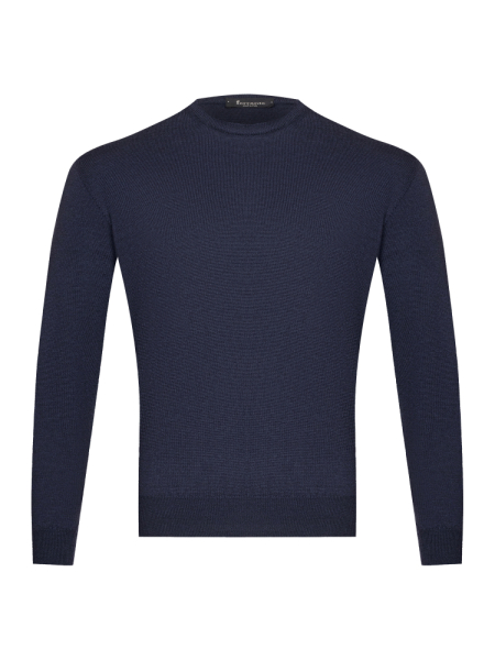 Джемпер, круглый ворот, дл/рукав (009, Темно-фиолет., 50 - M)