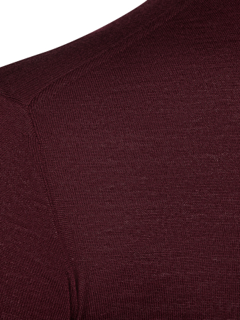 Джемпер, круглый ворот , дл/рукав (007, Вишня, 50)