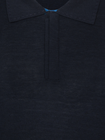 Поло Torras,  короткий рукав, однотонное (00026, Темно-синий, 48 - S  рукав 23 см)