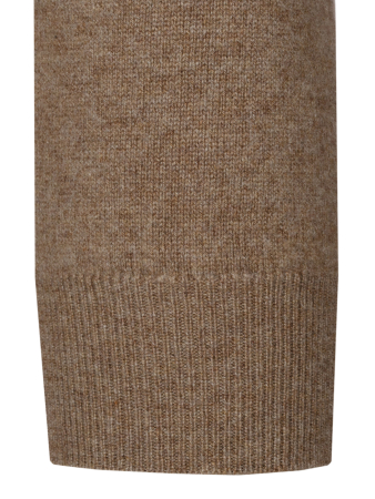 Джемпер, круглый ворот, длин. рукав (90097, Коричневый, 54 - XL)