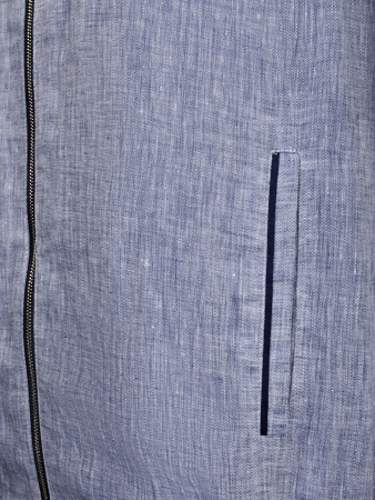 Ветровка, Schiatti, на молнии, на резинке, заплатки на рукавах, MALVITO (4017, Синий, 60)