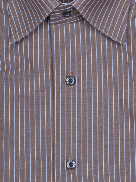 Сорочка, Verita, ДР, SF, в полоску (015, Черный, 37/38)