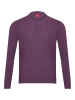 Поло, длинный рукав, однотонное (009, Сиреневый, 50 - M  рукав 64 см)
