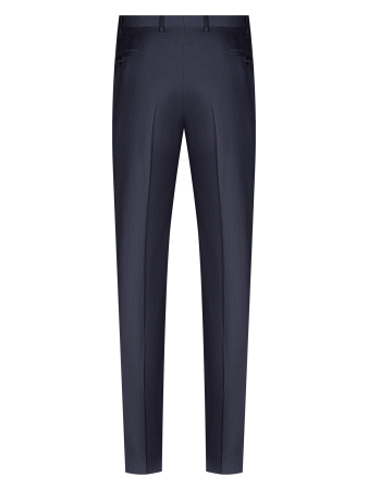 Брюки, Ravazzolo, средне-притал., с защипами (58262, Темно-серый, 52 , R)