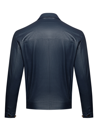 Куртка, Sforza, перфорация, молния (092, Синий, 52 - L)