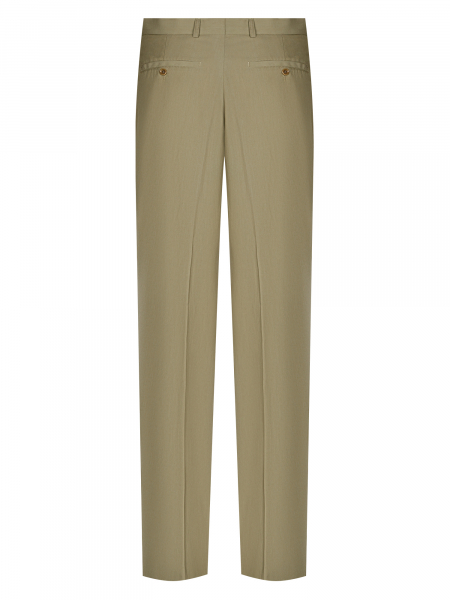 Брюки, U.S.Polo, однотонные (490, Хаки, 46, 6)