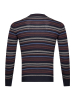 Джемпер, круглый ворот, в полоску (488, Черный, 48 - S )