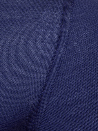 Джемпер, круглый ворот, однотон.дл/рук. (080, Синий, 50)