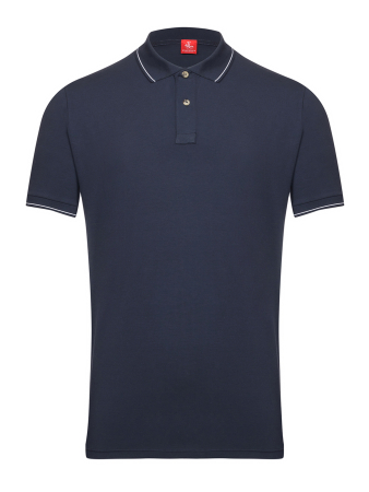 Поло, короткий рукав, однотонное (99045, Темно-синий, 54 - XL  рукав 23 см)