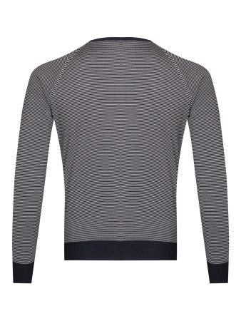 Джемпер, круглый ворот, дл/рукав (111, Черный, 56 - XXL)