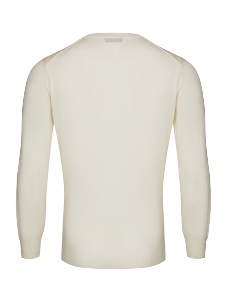 Джемпер, круглый ворот, длин. рук. ромбы (E00, Бежевый, 54 - XL)