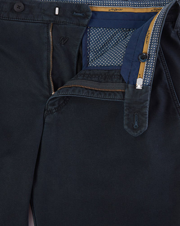 Брюки, W. Wegener, спорт-классика, силуэт "Conti" (18, Синий, 54)