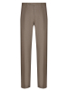 Брюки, Ravazzolo, средне-притал., с защипами, однотон. (14694, Светло-коричн., 52 , 6)