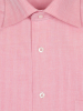 Сорочка, длинный рукав, классика, рубчик (730, Розовый, 39/40)