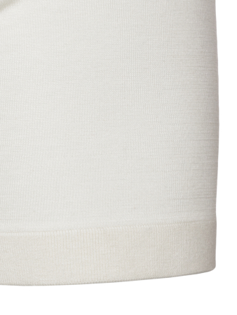 Поло на пуговицах,  короткий рукав, однотонное (00020, Молочный, 50 - M  рукав 29 см)