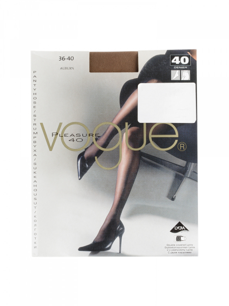 Колготки, Pleasure, 40 den (0580, Телесный, 40-44, 40 den)