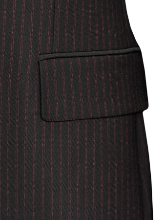 Жакет, U.S.Polo, в полоску (001, Черный, 38)