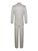 Костюм, EM, классика, однотон., 3 пугов./прорез.карм.с клап., 2шл, б.кл.с манж. (305, Серый, 52 , 8)