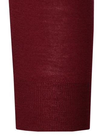 Поло на пуговицах, однотон. дл/рукав (029, Вишня, 50)