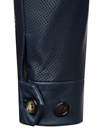 Куртка, Sforza, перфорация, молния (092, Синий, 52 - L)