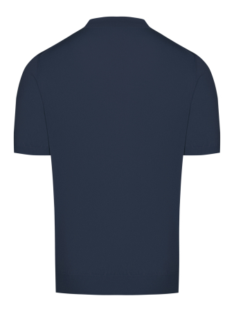 Поло, короткий рукав, однотонное (2582, Темно-синий, 54 - XL  рукав 27 см)