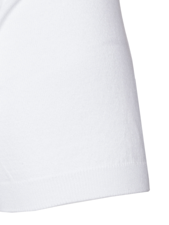 Поло на молния, короткий рукав, однотонное-сетка (001, Белый, 60)