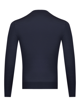 Поло, на пуговицах, дл/рукав (008, Темно-синий, 50)