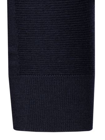 Поло, на пуговицах, длин.рукав, в полоску (00027, Темно-синий, 56 - XXL)