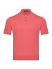 Поло на пуговицах, короткий рукав, однотонное (024, Коралловый, 58-3XL   рукав 23 см)