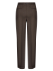 Брюки BOY,  c защип., манжеты, однотон. Jaguar (37, Коричневый, 50, 6)