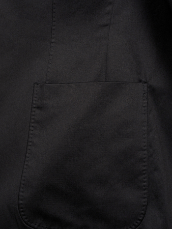 Пиджак,  Jaguar, однотон. с белыми  пугов. (19, Черный, 50 - M, 6)